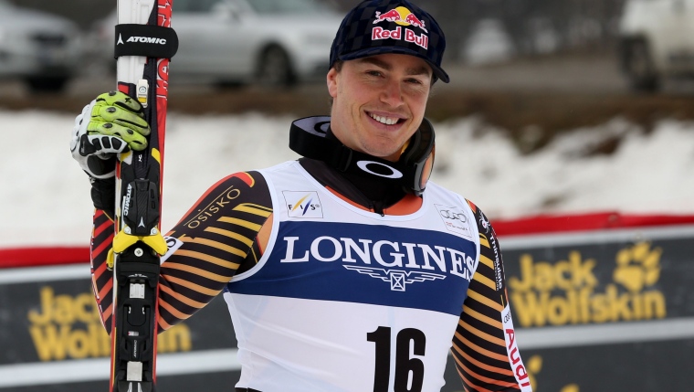 Erik Guay a décroché l'or à Kvitfjell, en Coupe du monde de ski alpin. (Source d'image: PC )