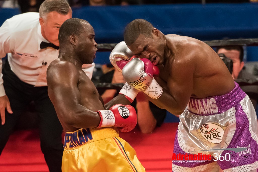 Gala de boxe Stevenson vs Williams - Championnat du monde WBC des mi-lourds - Centre Vidéotron, Québec @ Adrenaline360.ca - Maxime Riendeau